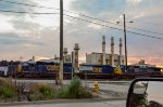 CSX Locomotives in the Yard